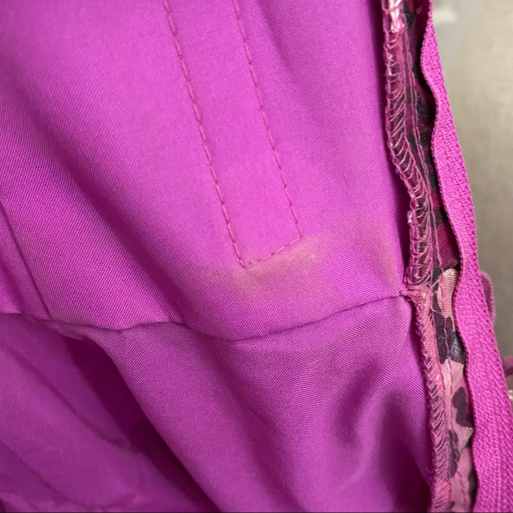 MoriLee Pink Leopard Tulle and Rhinestones Party Dress Size 13 - Picture 15 of 16